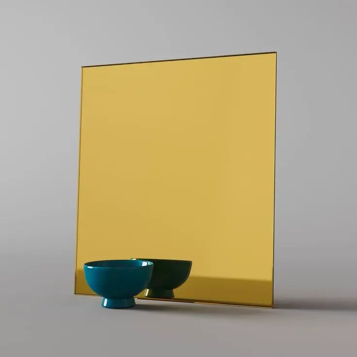 Gold Mirror Acrylic - 3mm