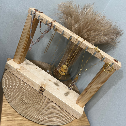 Wood Accessories Stand