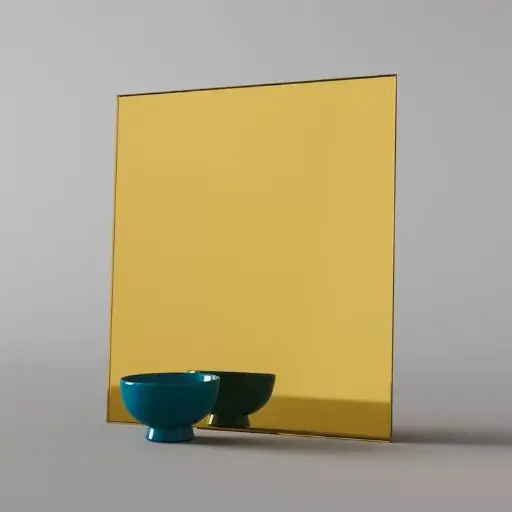 Gold Mirror Acrylic - 3mm